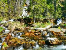 Cascada 7 izvoare - apa vie din Muntii Bucegi